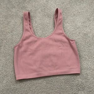 bozzolo pink crop top